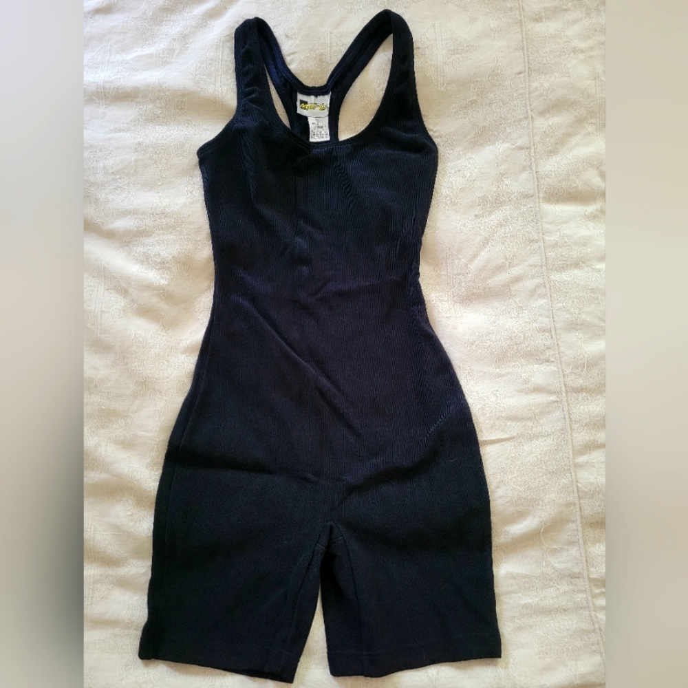 Vintage ribbed bodysuit - S